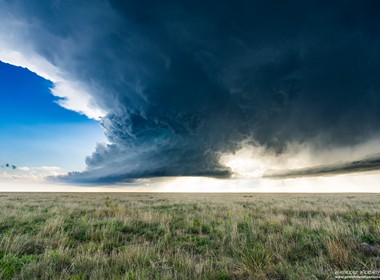 16.05.2016 Schöne LP-Superzelle im Texas Panhandel, fast schon ein Muster beispiel einer LP-Superzelle.