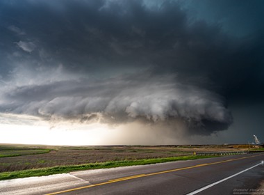 21.05.2016 Massive Superzelle in der nähe von Kansas.