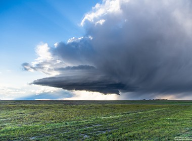 22.05.2014 Schöne Low Topped Superzelle im östlichen Colorado.