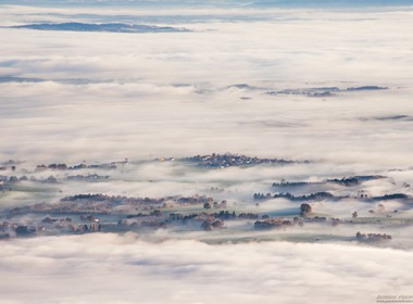 01.11.2015 Nebelmeer mit Inseln Fotografiert vom Hörnle.