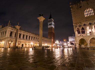 14.09.2017 Die Piazza San Marko in Venedig.